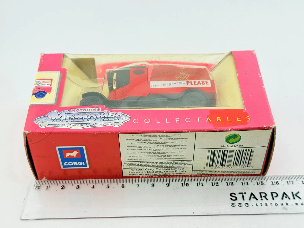 Royal Mail Van Memories Collectables Corgi 1997 Czerwony 1:43 – zdjęcie 8