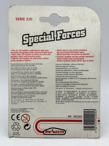 MERCEDES-BENZ UNIMOG Z ŻÓŁNIERZYKAMI Special Forces Majorette 1991 1:64 – zdjęcie 8