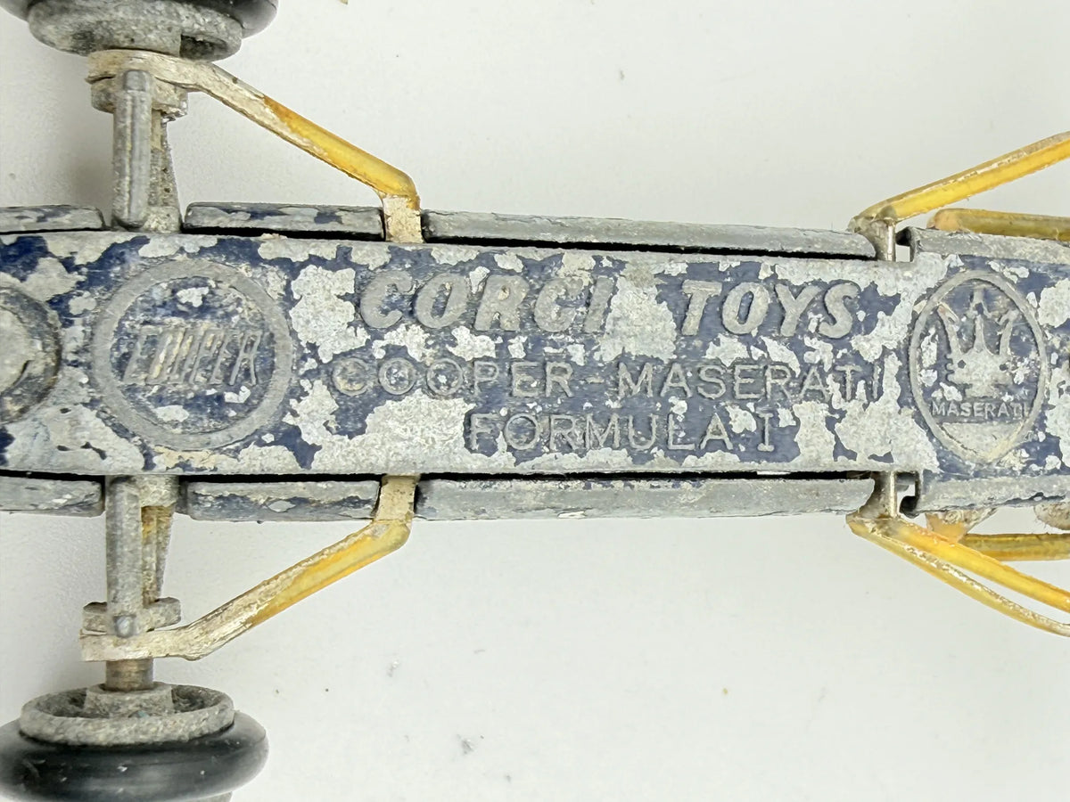 COOPER MASERATI FORMULA 1, Corgi, Die cast, Niebieski, 1:43, Resoraki – zdjęcie 8