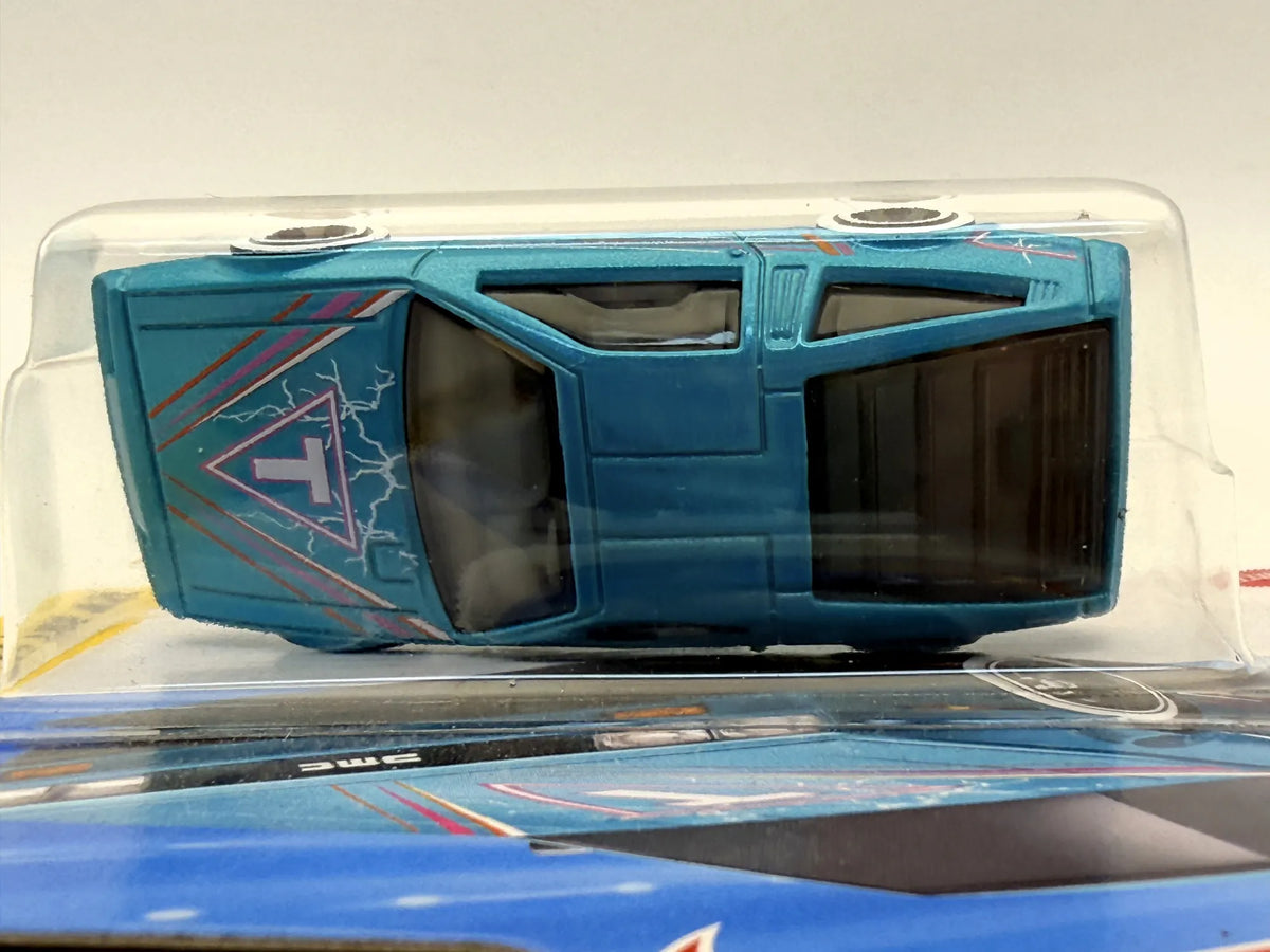 DMC DELOREAN, Hot Wheels 2025, Die cast HYX59, Turkusowy, 1:64, Resoraki – zdjęcie 8