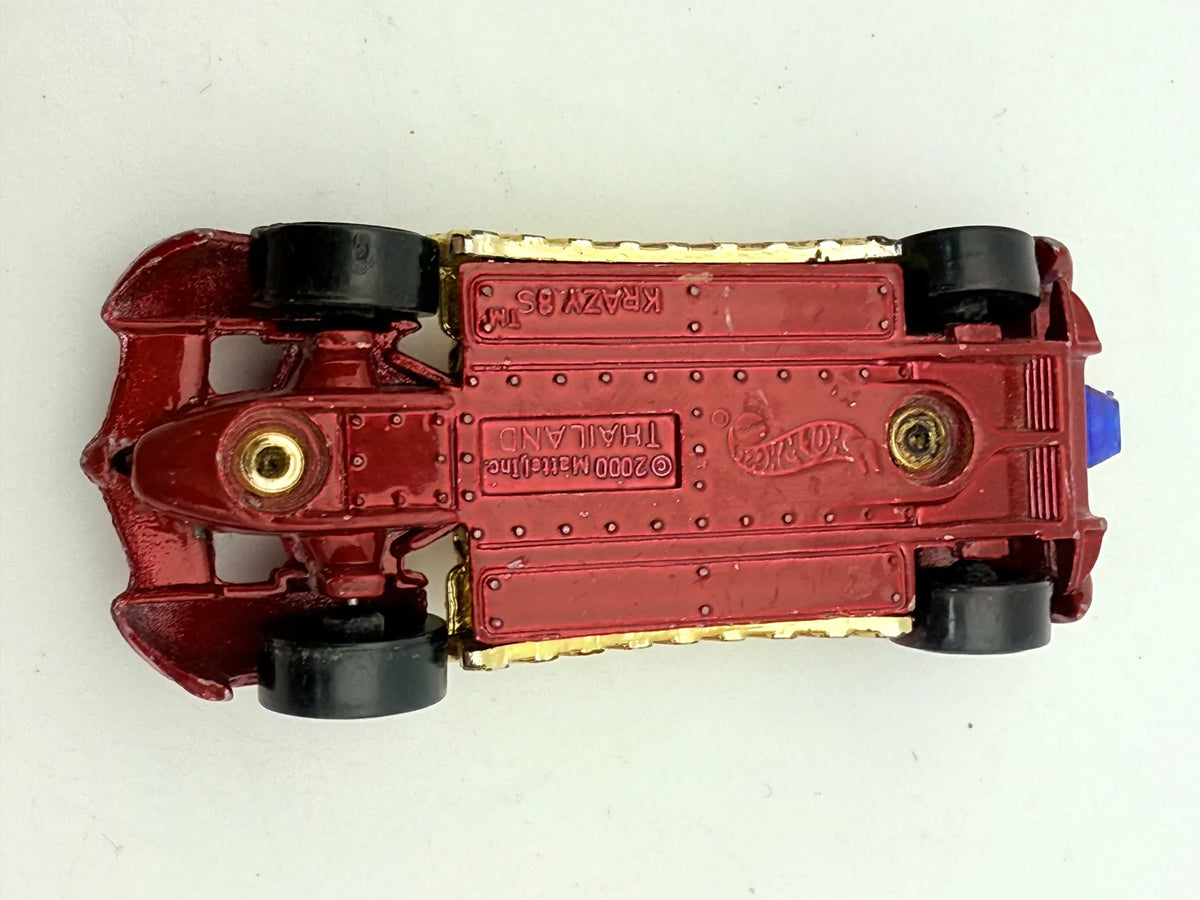 Krazy 8S Hot Wheels Złoty 1:64 – zdjęcie 8