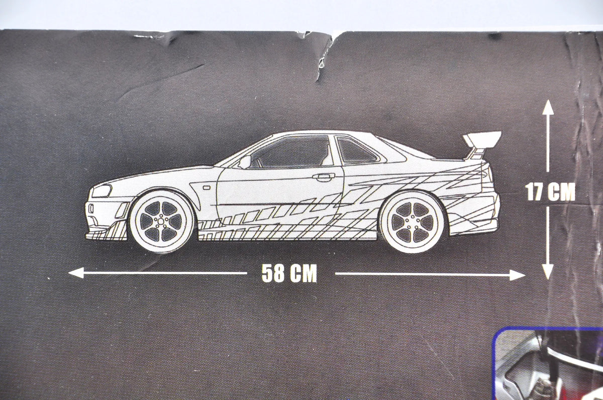 NISSAN SKYLINE GT-R, Deagostini, Resoraki, Die cast, Srebrny, 1:8 – zdjęcie 8