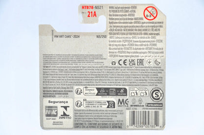 SPEED BUMP, Hot Wheels 2024, Resoraki, Die cast Htb78-N521, Czerwony, 1:64 – zdjęcie 8