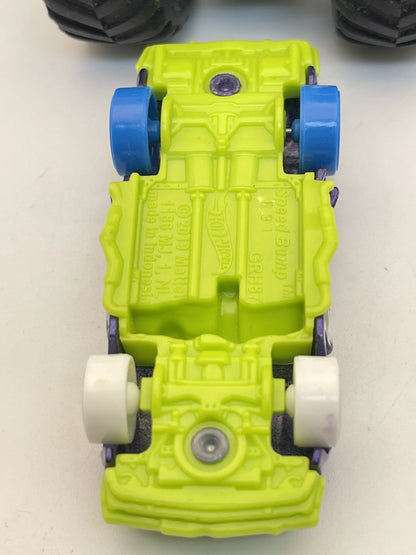 Grave Digger, Hot Wheels, Made in Indonesia, Resoraki, Die cast 1:64 – zdjęcie 8