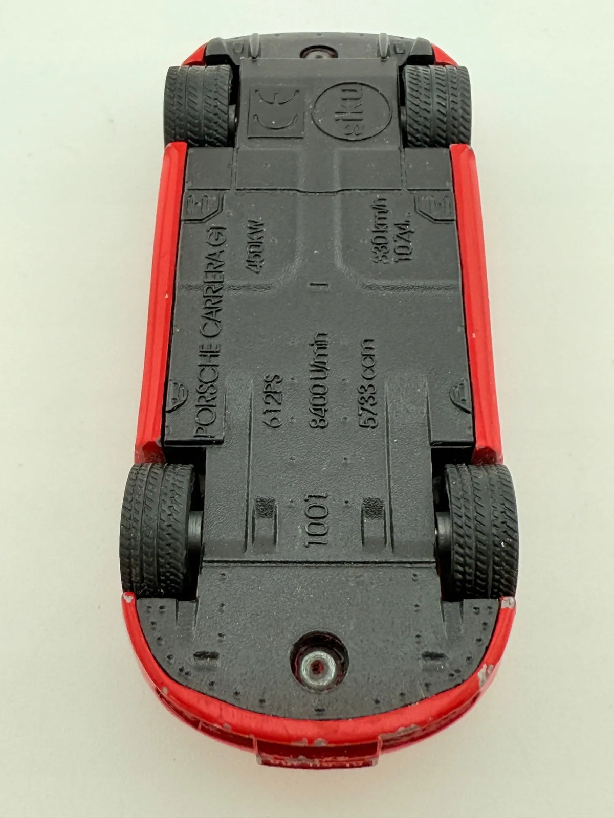 Porsche Carrera Gt SIKU Czerwony 1:55 – zdjęcie 8