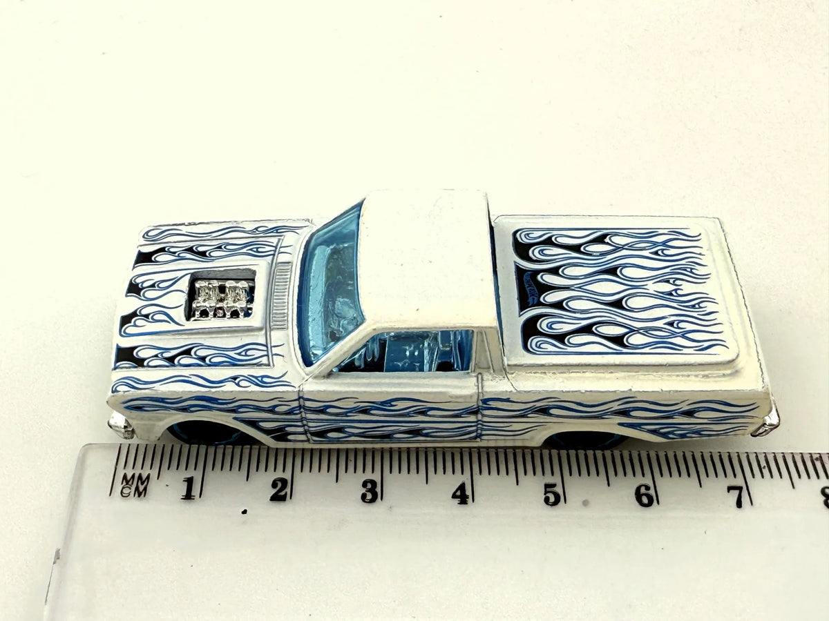 '65 Ford Ranchero Hot Wheels 2000 Biały 1:64 – zdjęcie 8