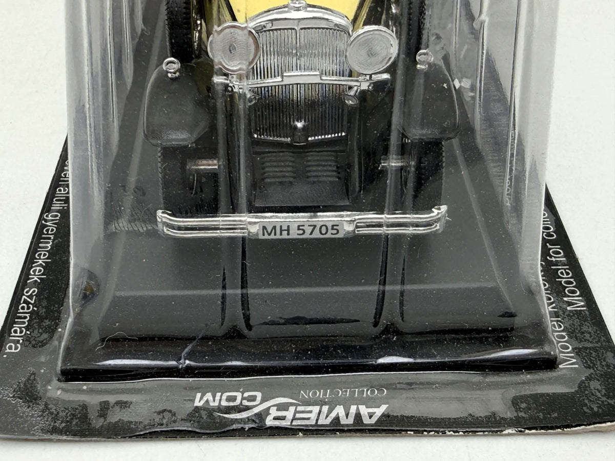MAYBACH ZEPPELIN Z 1928 R. Legendarne Samochody AmerCom Żółty 1:43 – zdjęcie 8