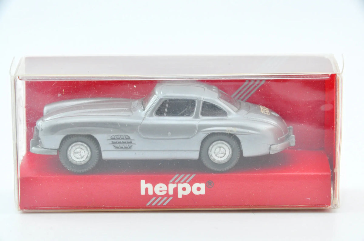 Mercedes 300 Sl, Herpa, made in Germany, die cast resoraki, 1:87 – zdjęcie 8