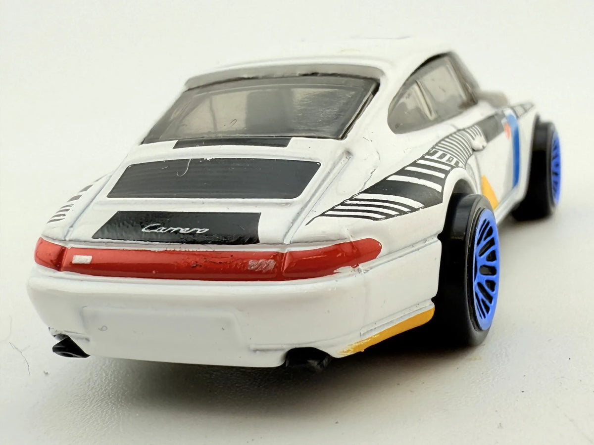 Porsche Carrera Hot Wheels Biały 1:64 – zdjęcie 8
