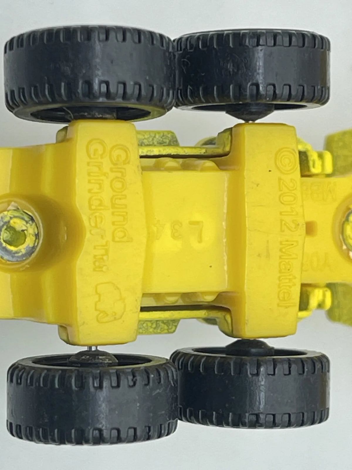 Ground Grinder, Równiarka drogowa, Matchbox 2012, Resoraki, Die cast 1:64 – zdjęcie 8