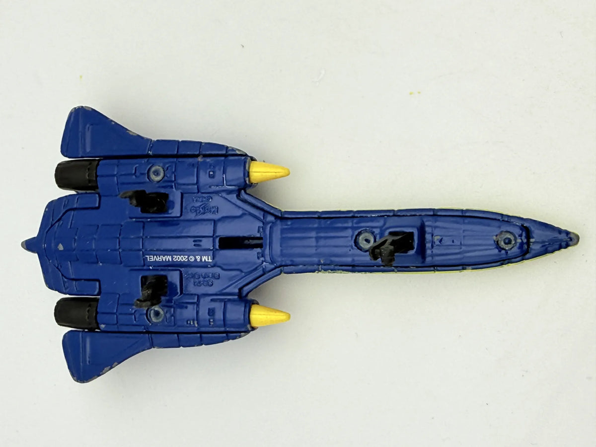 X-Jet SR-71 BLACK BIRD, Marvel X-MEN 2002, Maisto, Die cast 1:144, Resoraki – zdjęcie 8