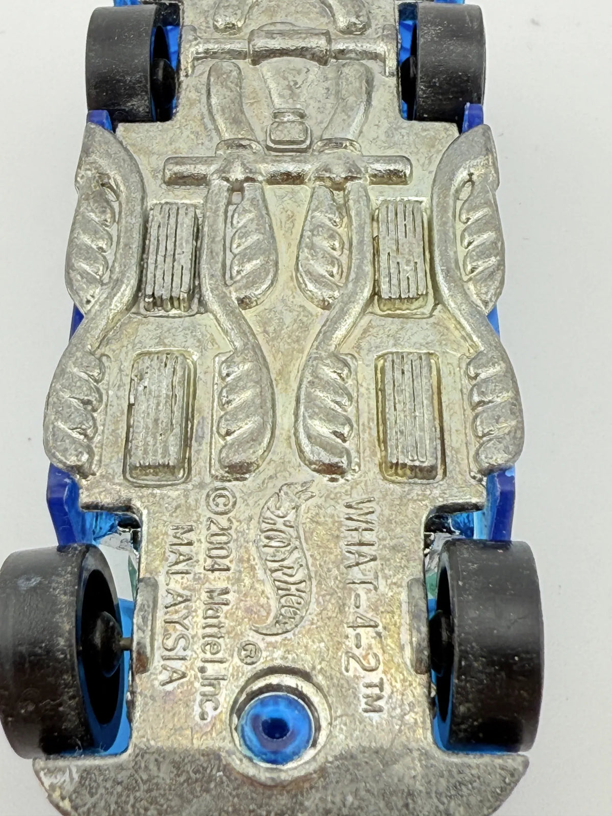 WHAT-4-2, Hot Wheels, Die cast, Niebieski, 1:64, Resoraki – zdjęcie 8