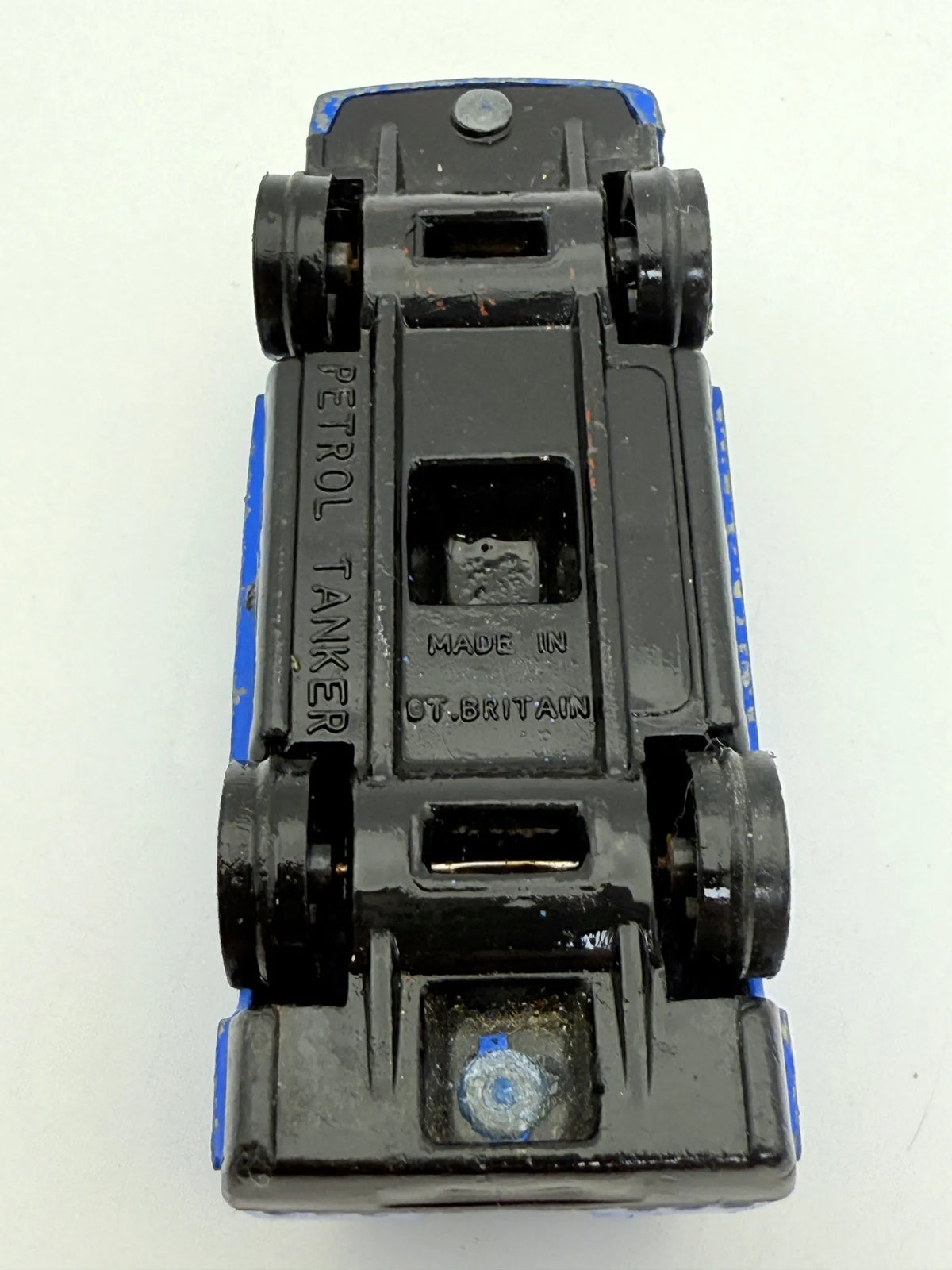 Petrol Tanker Corgi Niebieski 1:64 Made in Wielka Brytania – zdjęcie 8