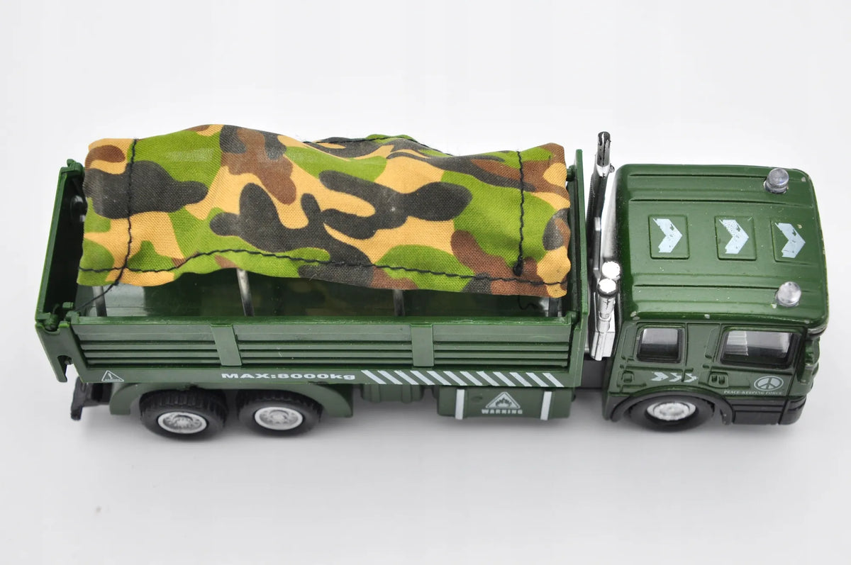 Ciężarówka Wojskowa Ciężarówka 6X6 Wojsko Zielony 1:50 – zdjęcie 8