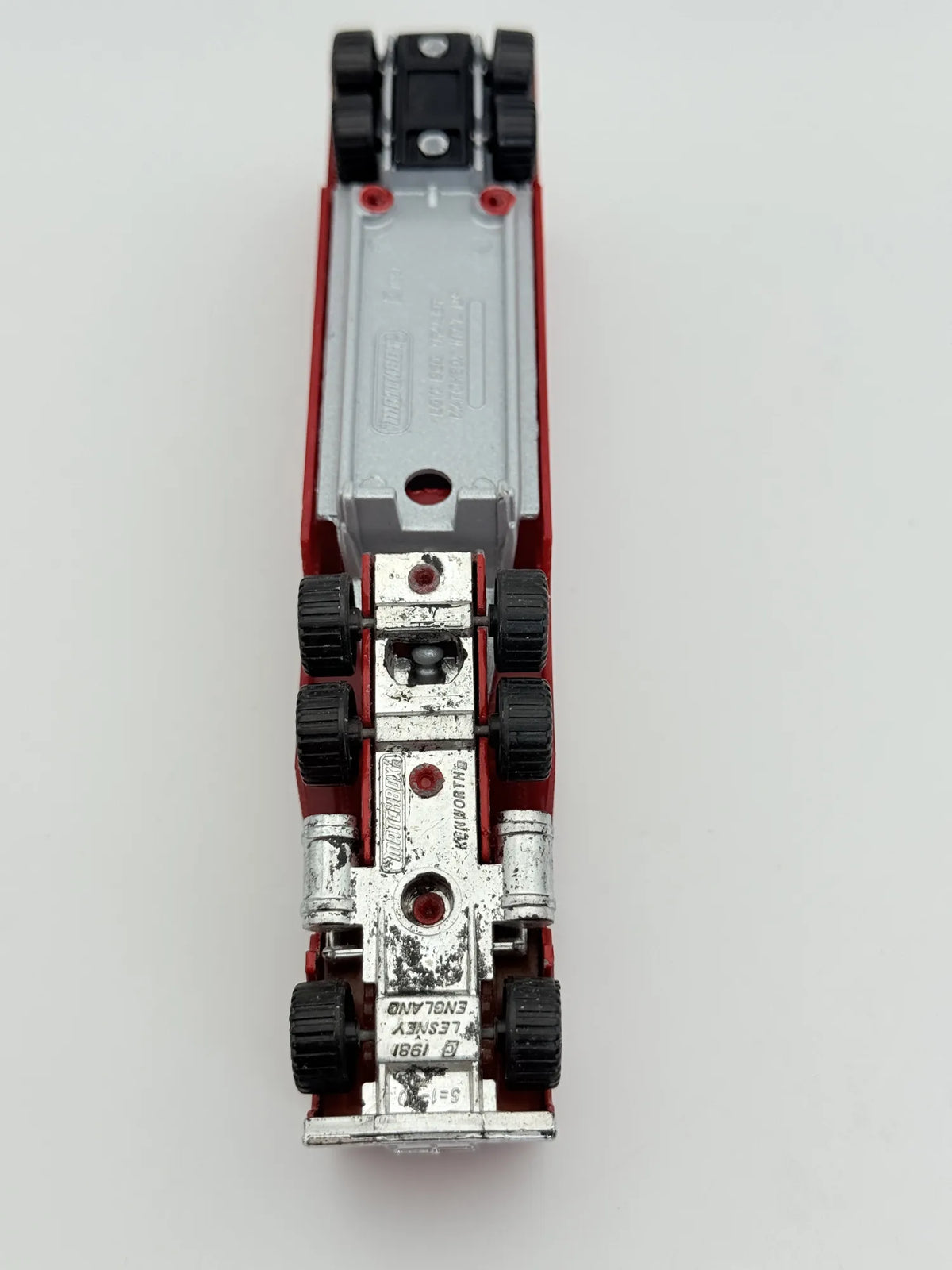 1981 Kenworth Truck for Ferrari, Matchbox, Made in England, – zdjęcie 8