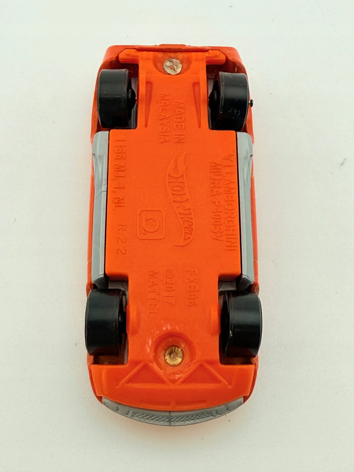 Lamborghini Murciélago P400Sv Hot Wheels 2017 Pomarańczowy 1:64 – zdjęcie 8