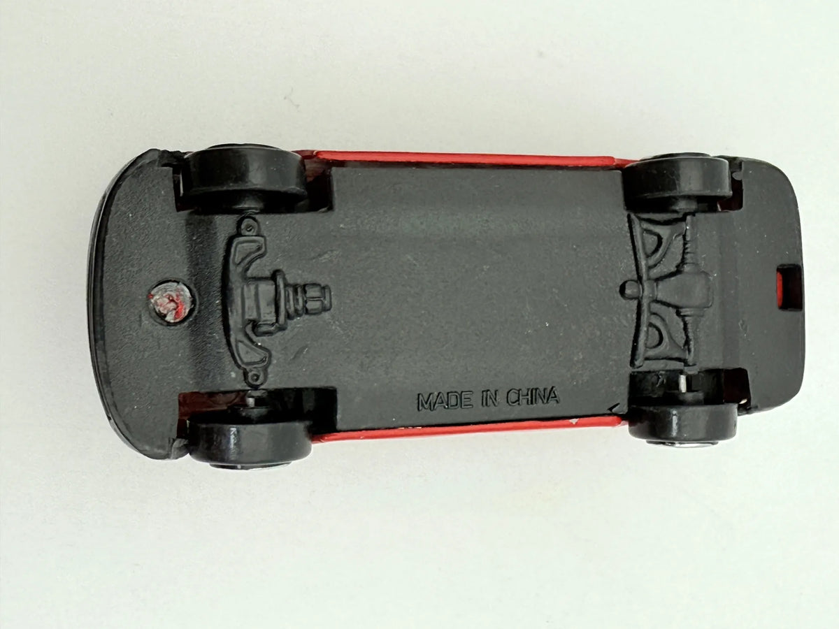 FIRE DEPT VAN, Straż Pożarna, Die cast, Resoraki, Czerwony, 1:64 – zdjęcie 8