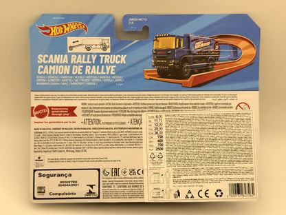 SCANIA RALLY TRUCK, Hot Wheels 2025, HYT56 JMK06, Granatowy, 1:64, Resoraki – zdjęcie 8