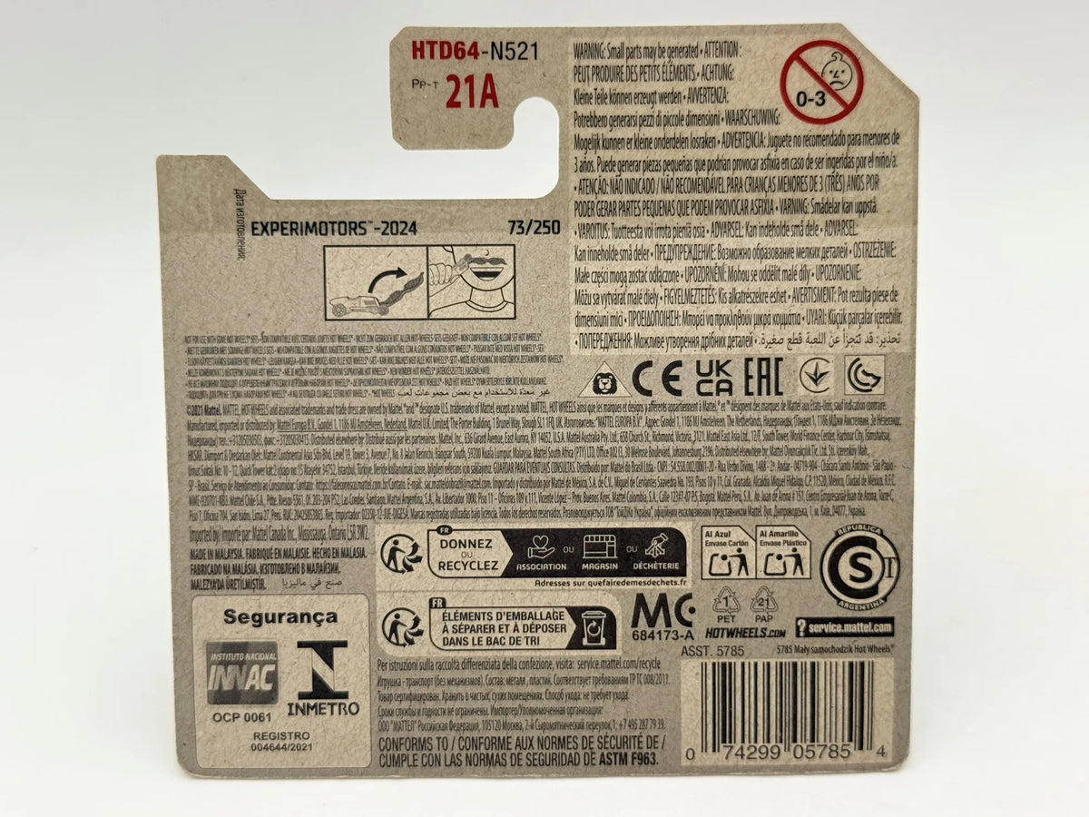 MO-STASH Experimentators Hot Wheels 2024 Srebrny 1:64 – zdjęcie 8