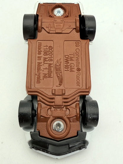 69 Corvette Racer Hot Wheels Biała 1:64 – zdjęcie 8