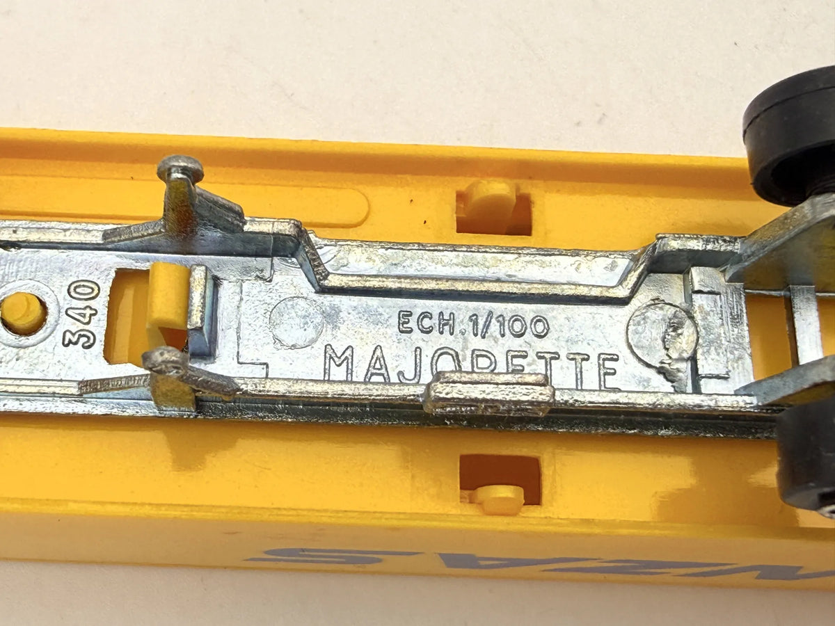 VOLVO TRUCK, DANZAS, Majorette, Die cast, Żółty, 1:64, Resoraki – zdjęcie 8