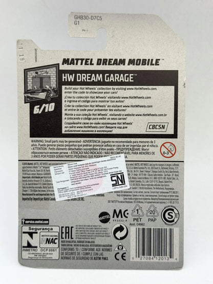 MATTEL DREAM MOBILE HW Dream Garage Hot Wheels 2018 Czerwony 1:64 – zdjęcie 8