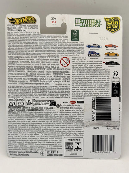 PORSCHE 911 CARRERA RS 2.7 Car Culture Hot Wheels 2024 Żółty 1:64 Premium – zdjęcie 8