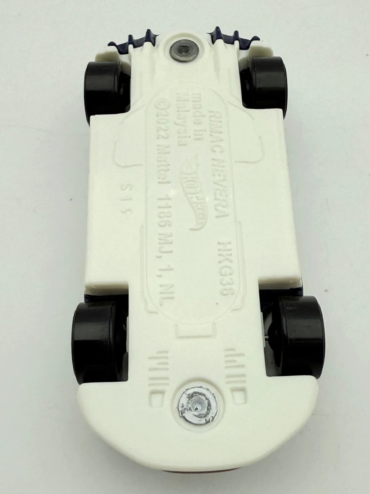 Rimac Nevera Hot Wheels Biała 1:64 – zdjęcie 8