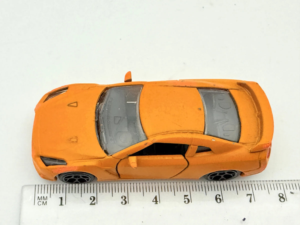 Nissan Gtr Majorette Pomarańczowa 1:61 – zdjęcie 8