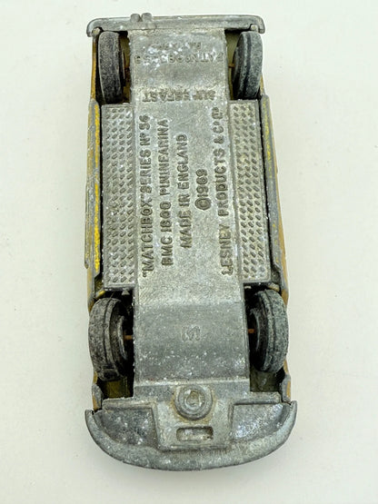 Bmc 1800 Pininfarina Matchbox Złoty 1:60 Made in Anglia – zdjęcie 8