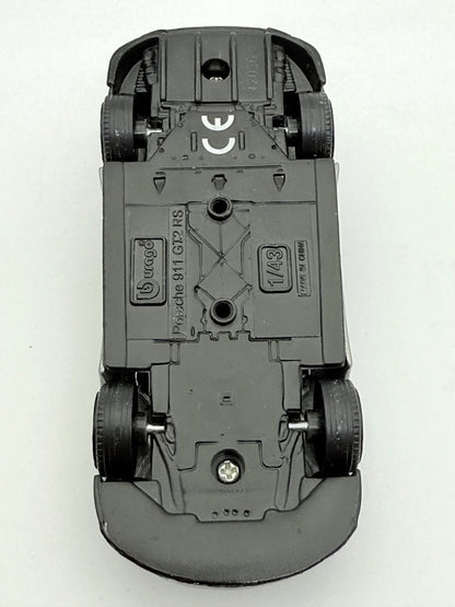 Porsche 911 Gt2 Rs Bburago Srebrny 1:43 – zdjęcie 8