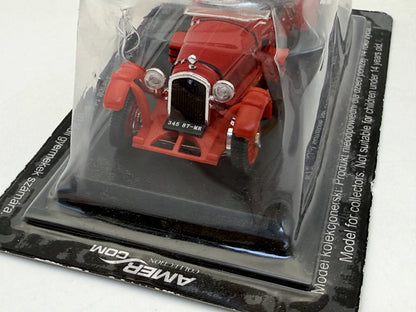 ALFA ROMEO 8C (1931) Legendarne Samochody AmerCom Czerwony 1:43 – zdjęcie 8
