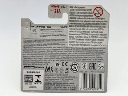 HW CONTOURED Mainline Hot Wheels 2022 Czerwony 1:64 – zdjęcie 8