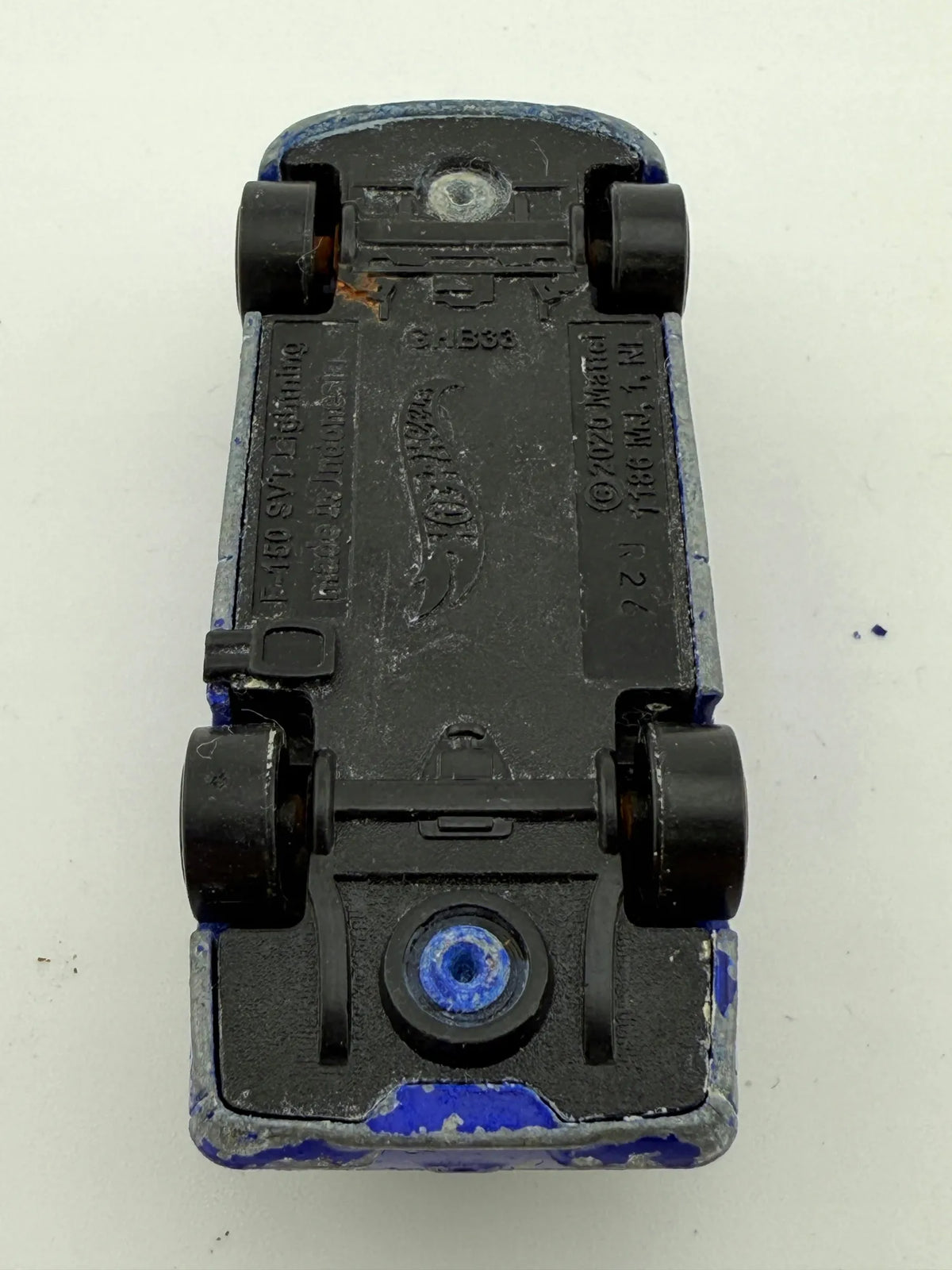 F-150 Lightning Hot Wheels 2020 Niebieski 1:64 – zdjęcie 8