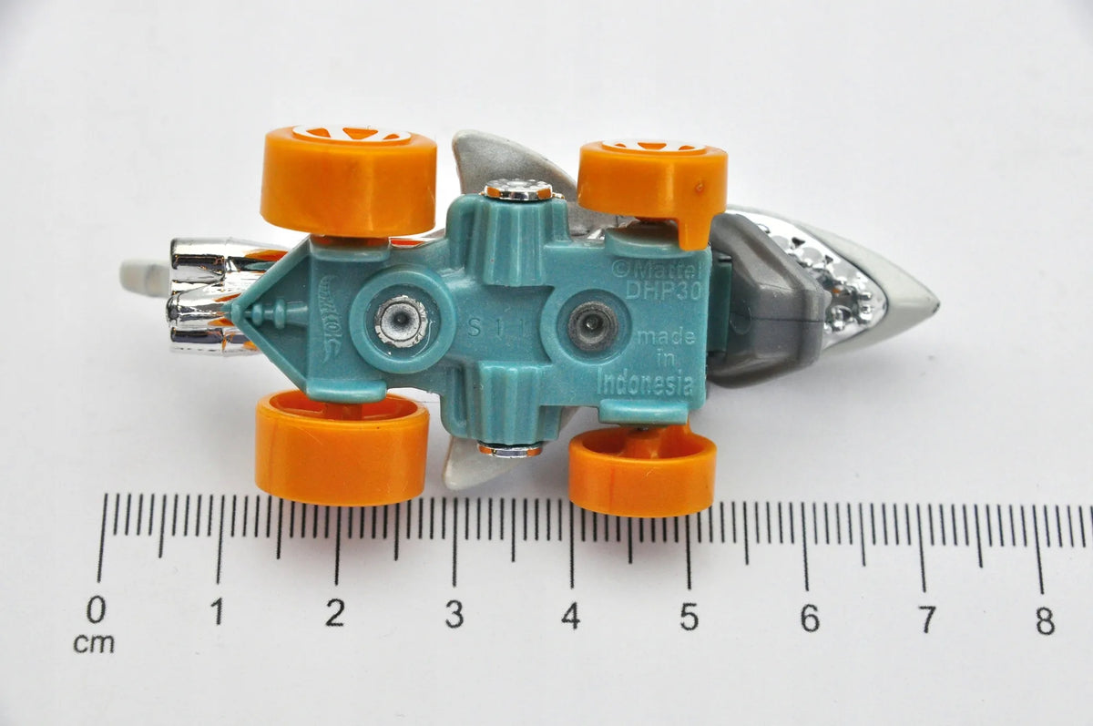 SHARKRUISER, Hot Wheels 2011, Die cast DHP30, Biały, 1:64, Resoraki – zdjęcie 8