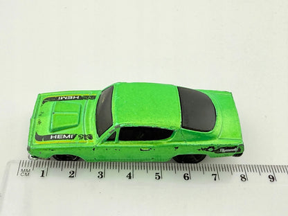 Hemi Cuda Hot Wheels Zielony – zdjęcie 8