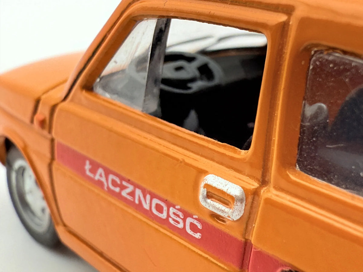 Fiat 126P Pomarańczowa 1:43 – zdjęcie 8