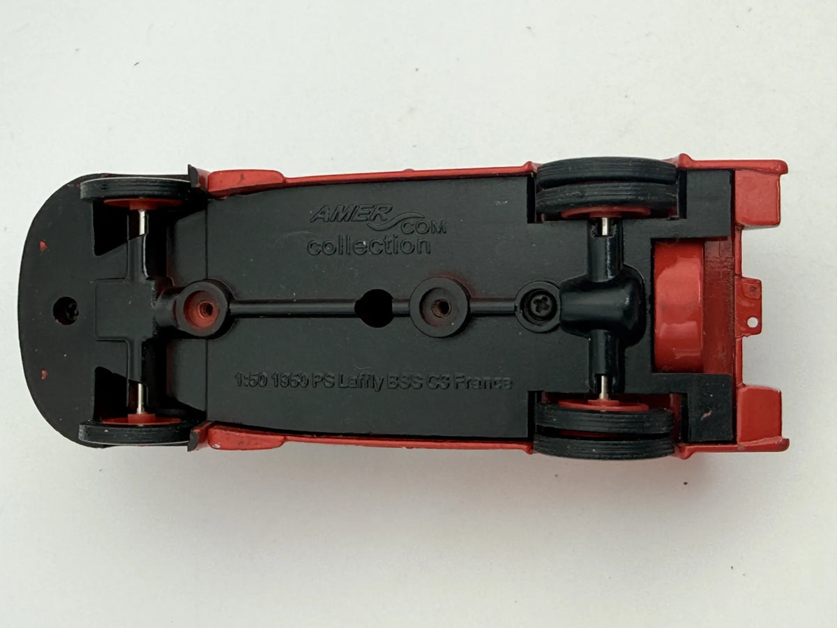 1950 LAFFLY BSS C3, Straż pożarna, Amer Com, Made in France, Die cast, 1:50 – zdjęcie 8