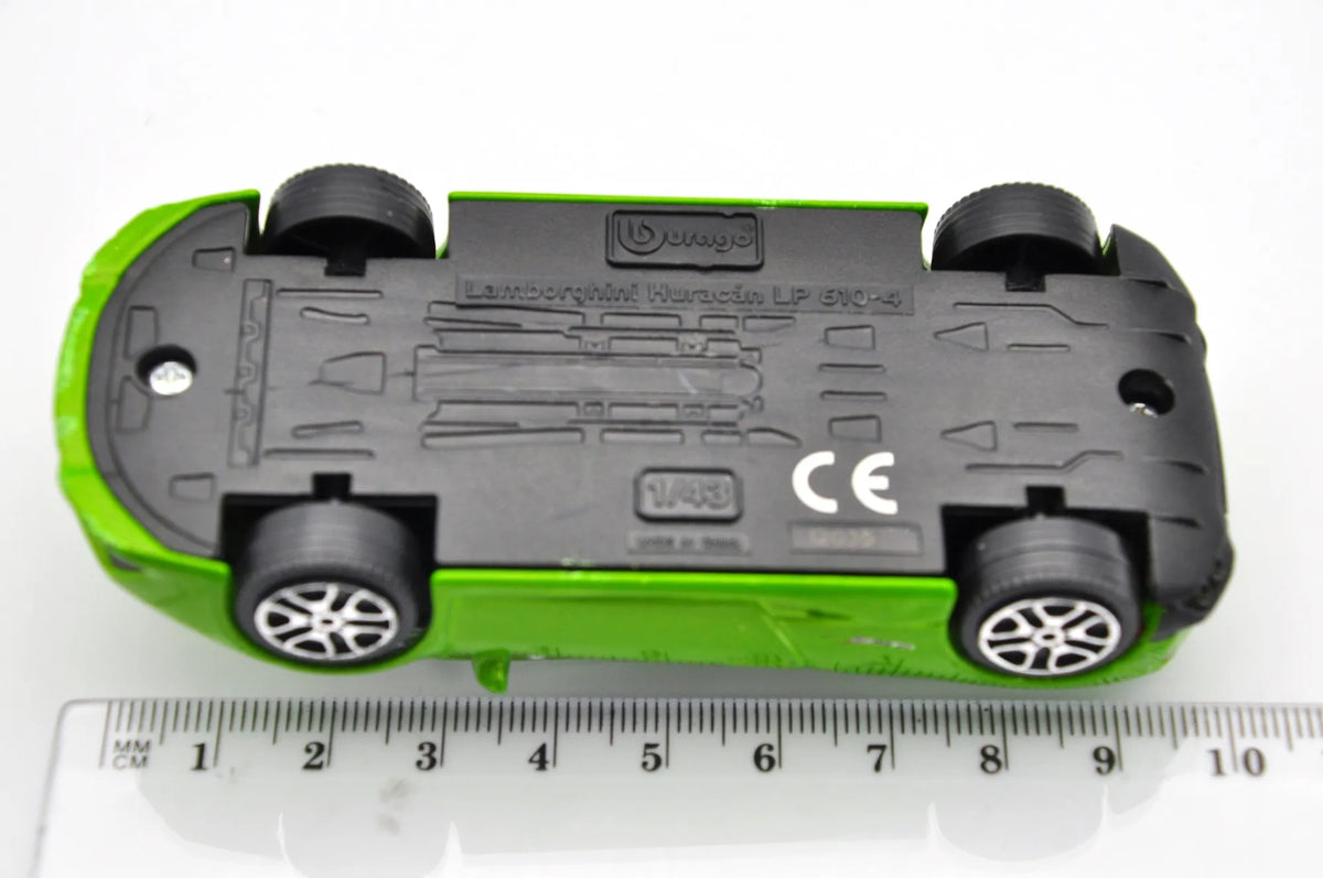 LAMBORGHINI HURACÁN LP 610-4, Bburago Resoraki Die cast 112035 Zielony 1:43 – zdjęcie 8