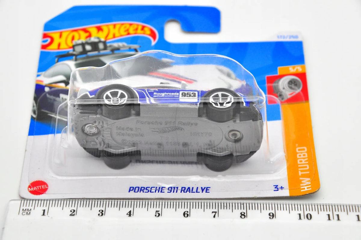 PORSCHE 911 RALLYE Hot Wheels 2024 Biały 1:64 – zdjęcie 8