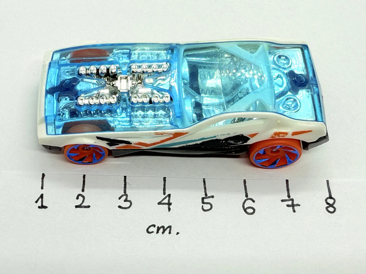 Power Pistons X-Raycers Hot Wheels Biały 1:64 – zdjęcie 8