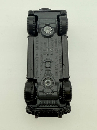 Mercedes-Benz G-Class Matchbox 2017 Srebrny 1:64 – zdjęcie 8