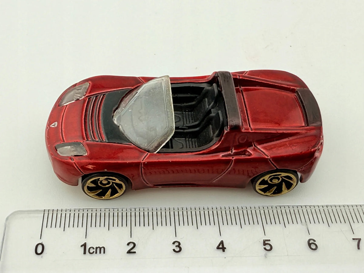 2008 Tesla Roadster Hot Wheels 2008 Czerwony 1:64 – zdjęcie 8