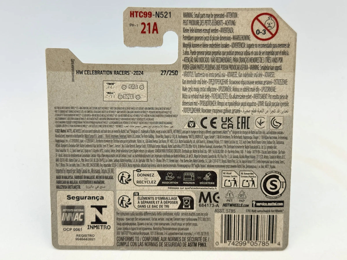 HW BRAILLE RACER - TWIN MILL HW CELEBRATION RACER Hot Wheels 2024 Ziel 1:64 – zdjęcie 8