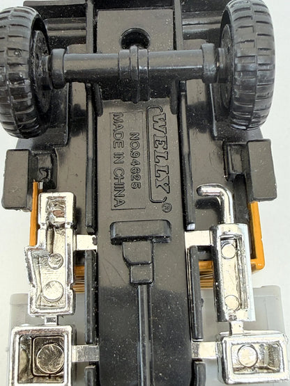 JAK MERCEDES-BENZ UNIMOG 406, Welly, Die cast NO.94625 Żółty 1:60, Resoraki – zdjęcie 8