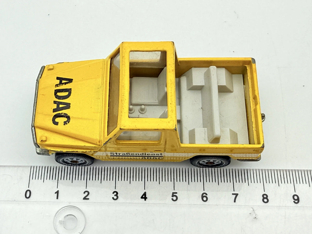 Mercedes-Benz 280 GE ADAC, Siku, Made in W.-Germany, No.1044, Żółty, 1:55 – zdjęcie 8