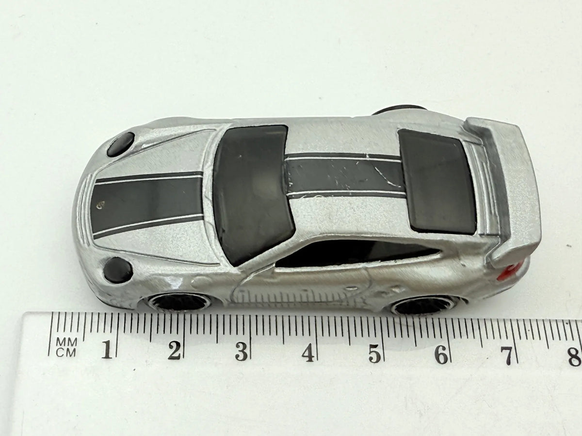 Porsche 911 Gt2 Hot Wheels Srebrny 1:64 – zdjęcie 8