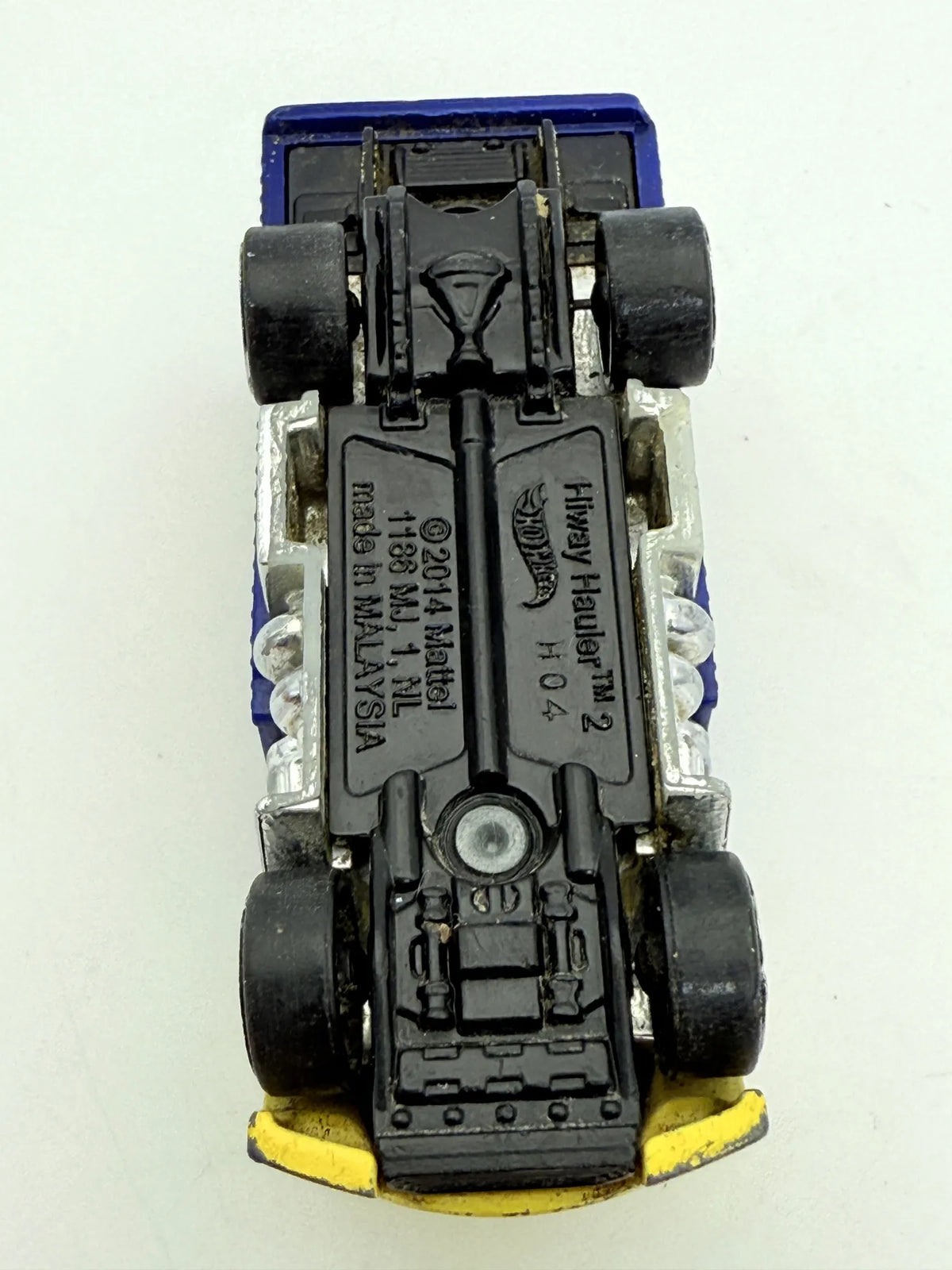 Hiway Hauler 2 Hot Wheels Żółty 1:64 – zdjęcie 8