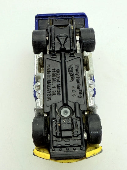 Hiway Hauler 2 Hot Wheels Żółty 1:64 – zdjęcie 8