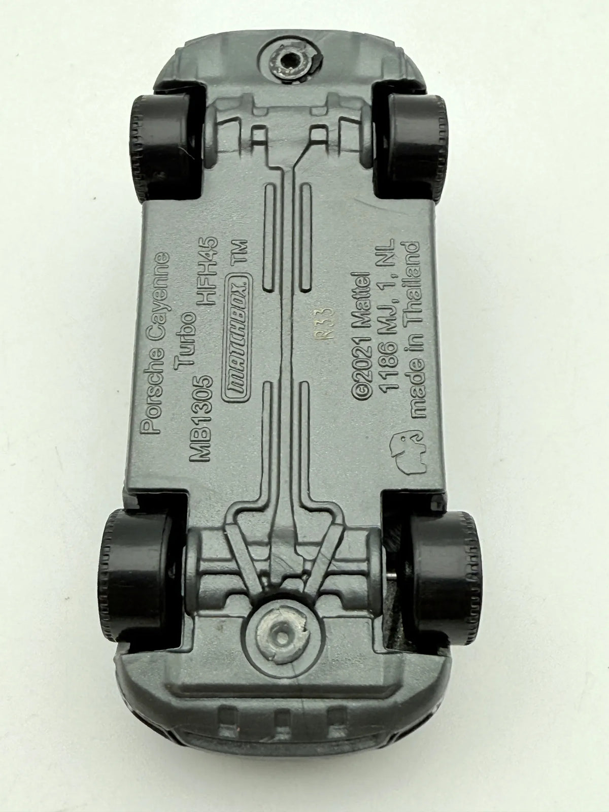 Porsche Cayene Matchbox 2021 Ciemnoszary 1:64 Suv – zdjęcie 8